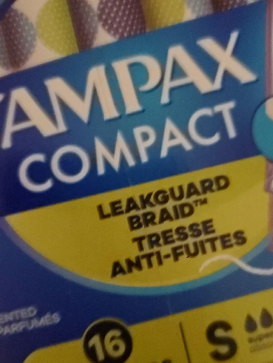 Compact Super Absorbency Tampons - Blue - Picture 2 of 3